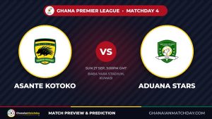 Asante Kotoko vs Aduana Stars: GPL Round 4 Preview